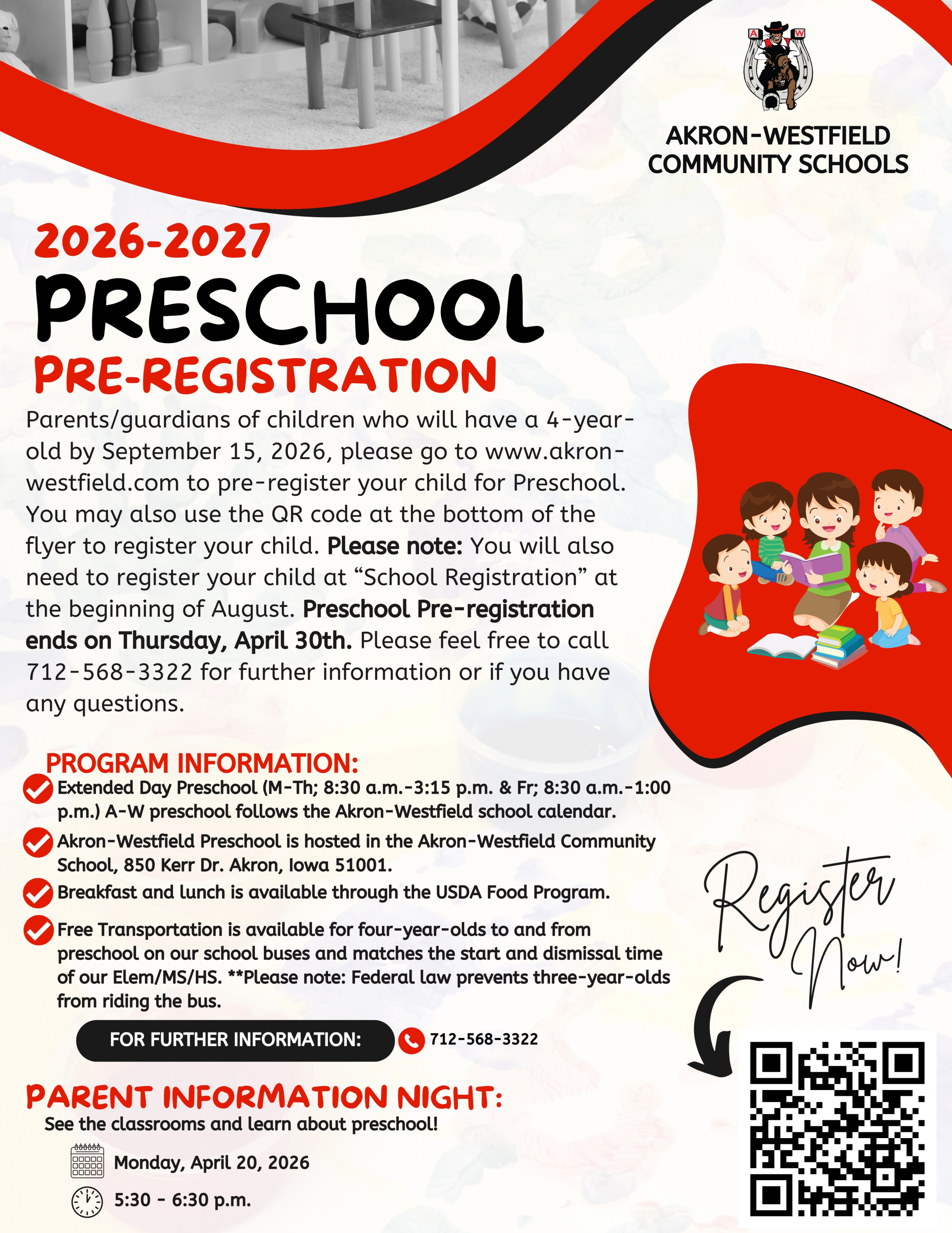 preschool flyer